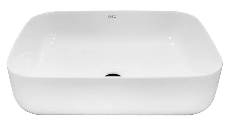 

Раковина «Creo Ceramique» Pau 50/40 PU4200 фарфоровая белая