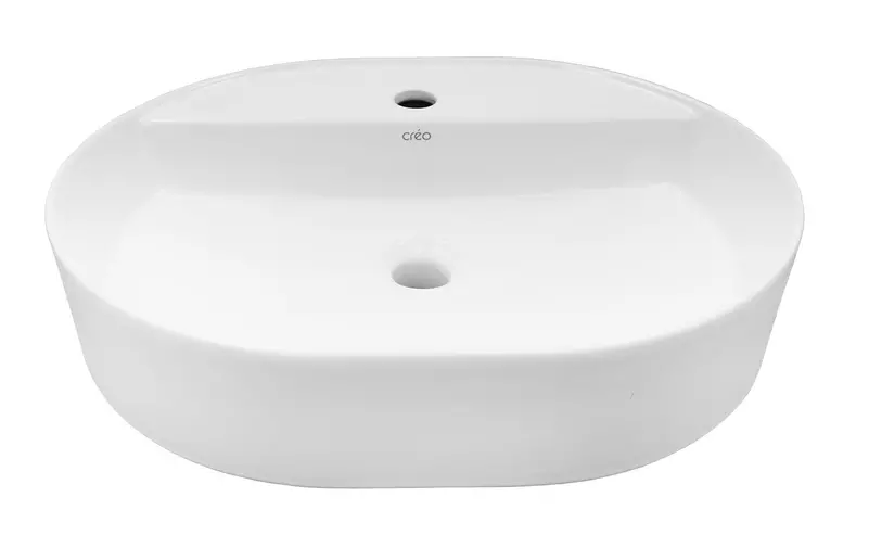 

Раковина «Creo Ceramique» Pau 56/45 PU4500 фарфоровая белая
