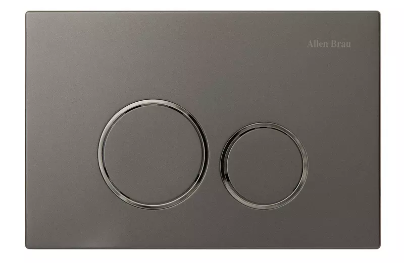 Кнопка смыва пневматическая Allen Brau Priority 920001GR пластик графитхром 3990₽