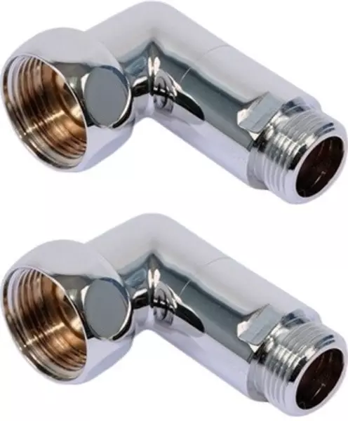 

Уценка, Угловое соединение «Luxon» LUX-741SCH0504 3/4"х1/2" гайка/штуцер 2 шт. хром