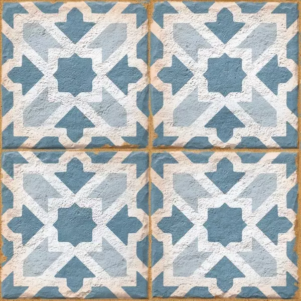 

Напольная плитка «Ennface» Morocco Matt. 20x20 ЦБ-00000318 azure