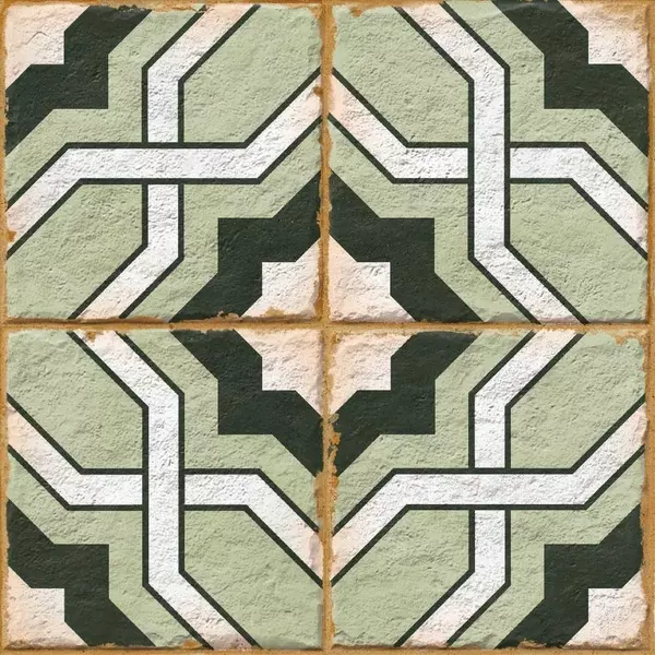 

Напольная плитка «Ennface» Morocco Matt. 20x20 ЦБ-00000321 green