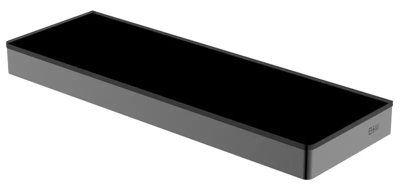 

Полка в ванну «Black & White» Gravity GA-9610GM на стену оружейная сталь
