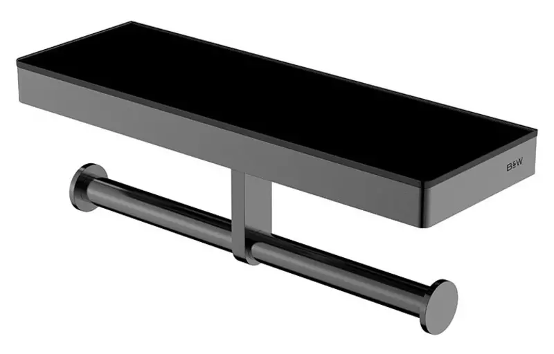 

Держатель для туалетной бумаги «Black & White» Gravity GA-9622GM на стену оружейная сталь