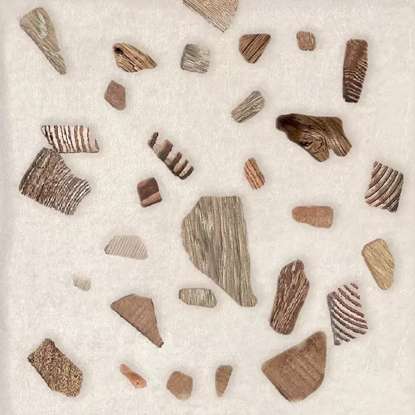 Настенная плитка «Azori» Terrazzo Wood Matt. 15x15 СК000042394 бежевый