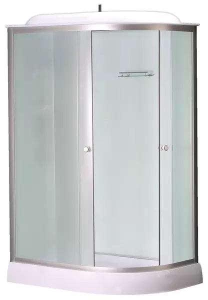 

Душевая кабина «Loranto» CS-66121L F 120/80 низкий поддон матовая/белая левая