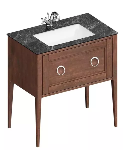 

Тумба с раковиной «Kerama Marazzi» Plaza Classic Neo 80 (Plaza 55/38) орех