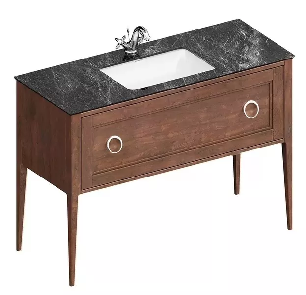 

Тумба с раковиной «Kerama Marazzi» Plaza Classic Neo 120 (Plaza 55/38) орех