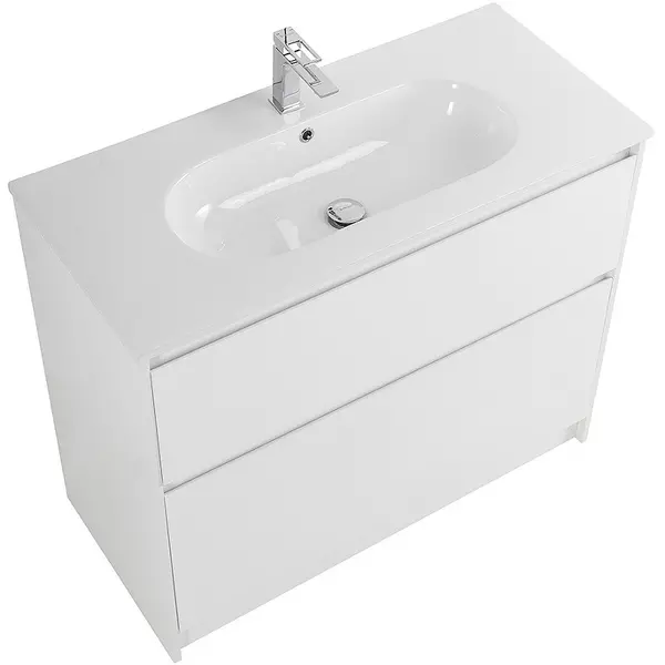 

Тумба с раковиной «Belbagno» Kraft 100 (Love 101/46) Bianco Opaco