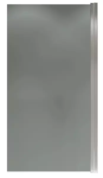 Шторка на ванну стеклянная Terminus Ното 02 70150 тонированнаяхром универсальная 16489₽