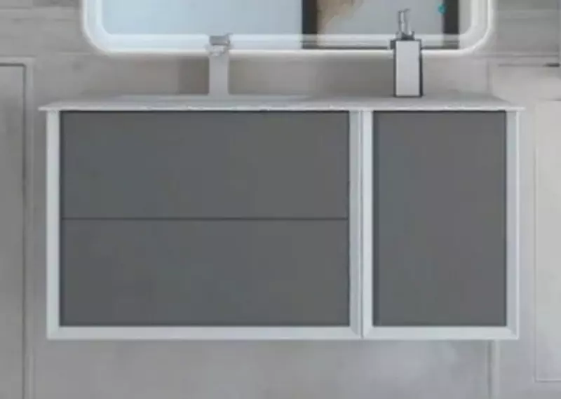 

Тумба с раковиной «Cezares» Bellagio 70 (50213 106/46-L) подвесная Grigio nuvola