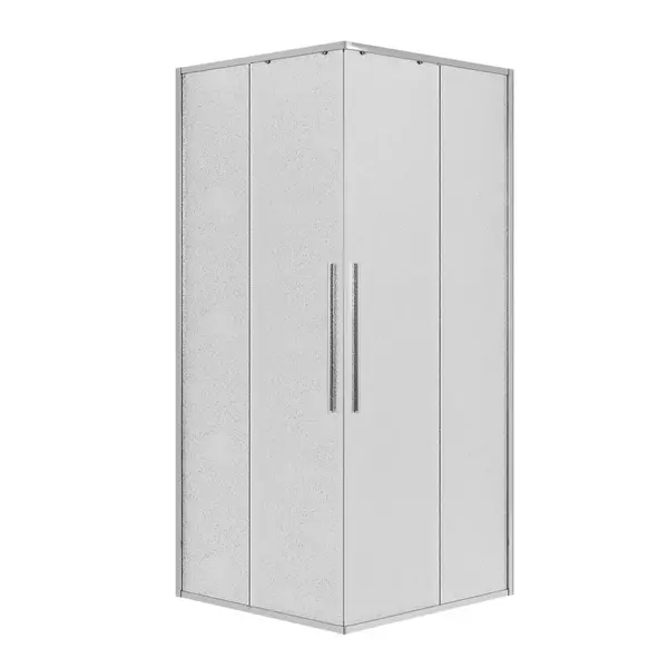 

Душевой угол-ограждение «Niagara» Nova NG-3622-34 80/80 квадратный шиншилла/хром без поддона