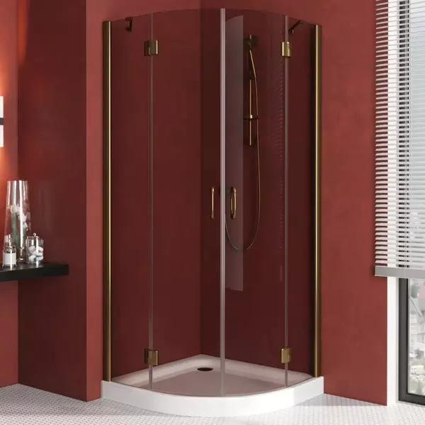 

Душевой угол-ограждение «Vegas Glass» AFS Lux 110/110 бронза/бронза без поддона