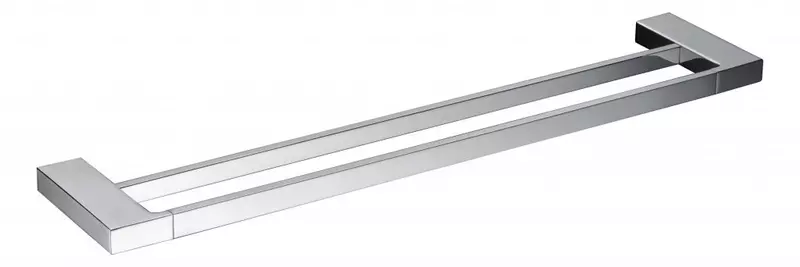 

Полотенцедержатель двойной «Cezares» SLIDER-THD-80-01 на стену хром