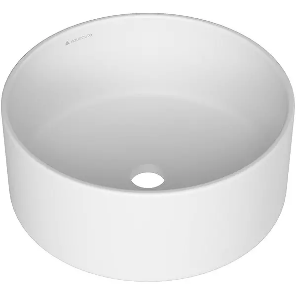 

Раковина «Aqueduto» Espiral 40/40 ESP0120 фаянсовая белая матовая