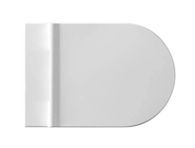 Сиденье для унитаза «Alice» Form/Unica MC2209ES антибактериальное покрытие, ультратонкое дюропласт с микролифтом белое матовое