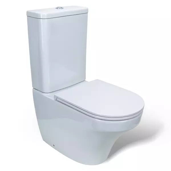 

Унитаз компакт «Am.Pm» Inspire C508607WH белый без сиденья