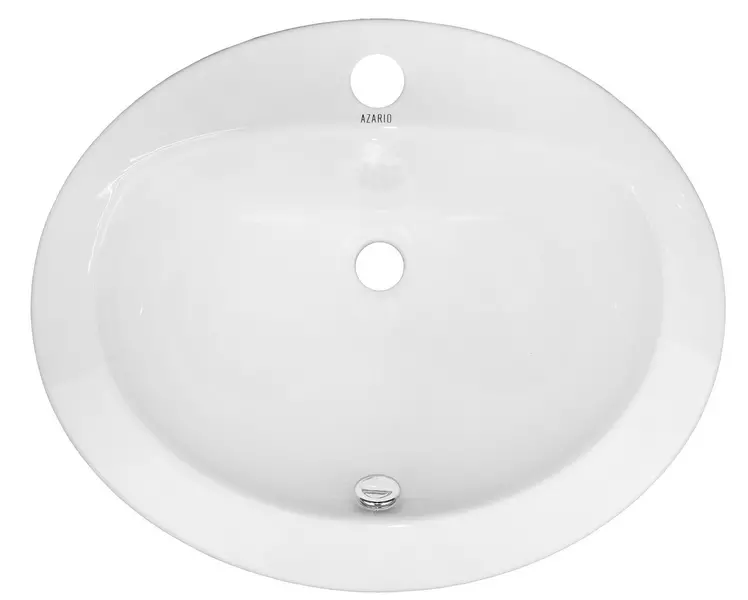 

Раковина «Azario» AZ-6001 51/42 фаянсовая белая глянцевая