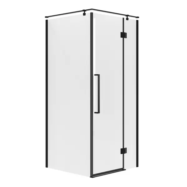 

Душевой угол-ограждение «Niagara» Nova NG-6831-34 BLACK 90/90 квадратный прозрачный/чёрный матовый без поддона универсальный