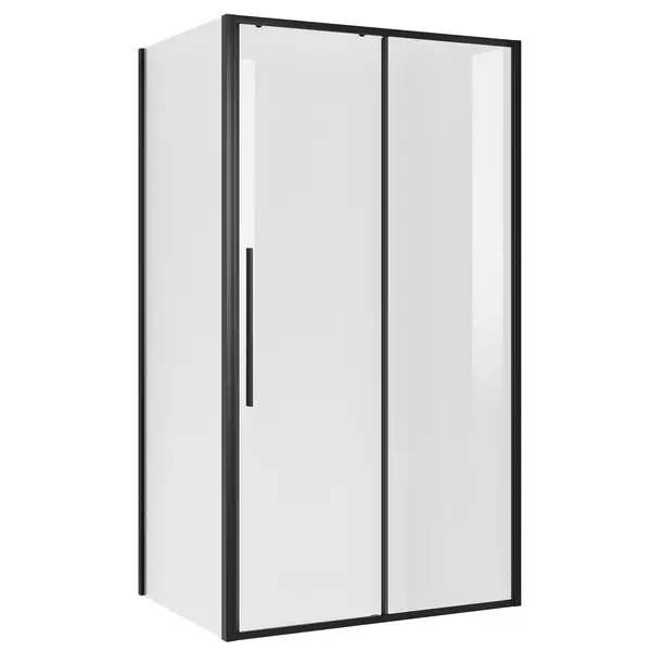 

Душевой угол-ограждение «Niagara» Nova NG-84-14AB-A90B-34 140/90 прозрачный/чёрный матовый без поддона универсальный