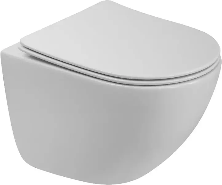 

Подвесной унитаз безободковый «Belbagno» Amanda-Tor BB051CH-TOR-FC/BB051SC с горизонтальным выпуском белый с сиденьем дюропласт с микролифтом белое