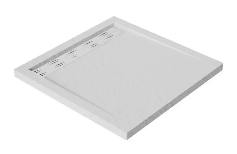 Душевой поддон Belbagno TRAY-BB-DUE-A-100-4-W0 низкий акриловый квадратный без сифона белый 12320₽