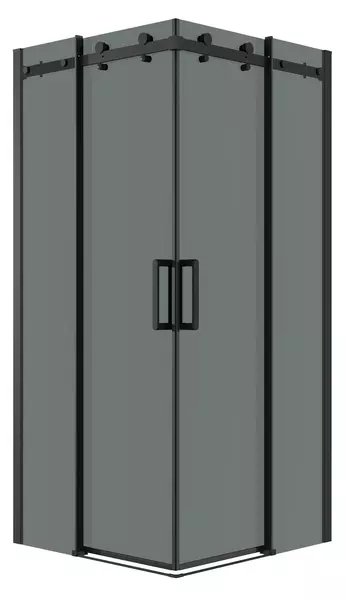 

Душевой угол-ограждение «Grossman» Classic 300.K33.04.9090.21.10 90/90 тонированный/чёрный матовый без поддона