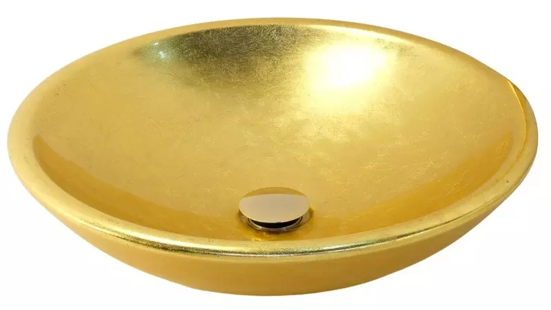 Раковина Migliore Arena 4646 искусственный камень золото 21000₽