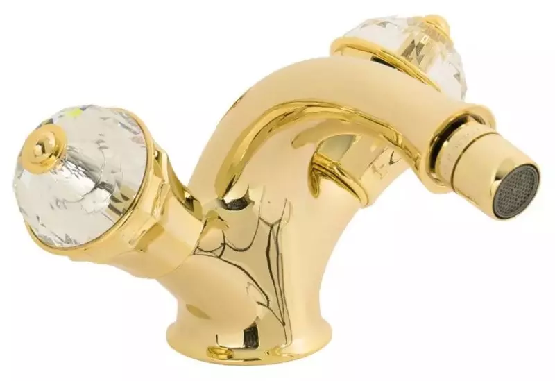 

Смеситель для биде «Migliore» Prestige Crystal 32211 с донным клапаном золото