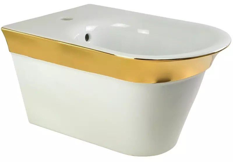 

Подвесное биде «Migliore» Monaco белая/золото