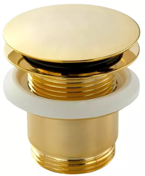 Донный клапан для раковины «Migliore» Ricambi 17961-DO с механизмом Клик-Клак золото