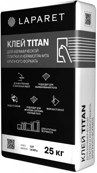 

Клей для плитки «Laparet» Titan 25 кг