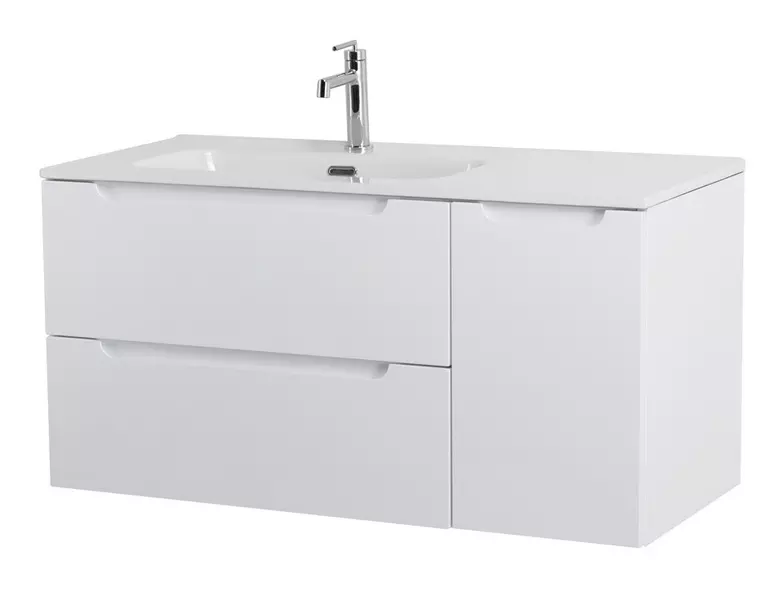 

Тумба с раковиной «Belbagno» Etna 100 (101/46 BB1000ETL-L) подвесная Bianco Lucido левая