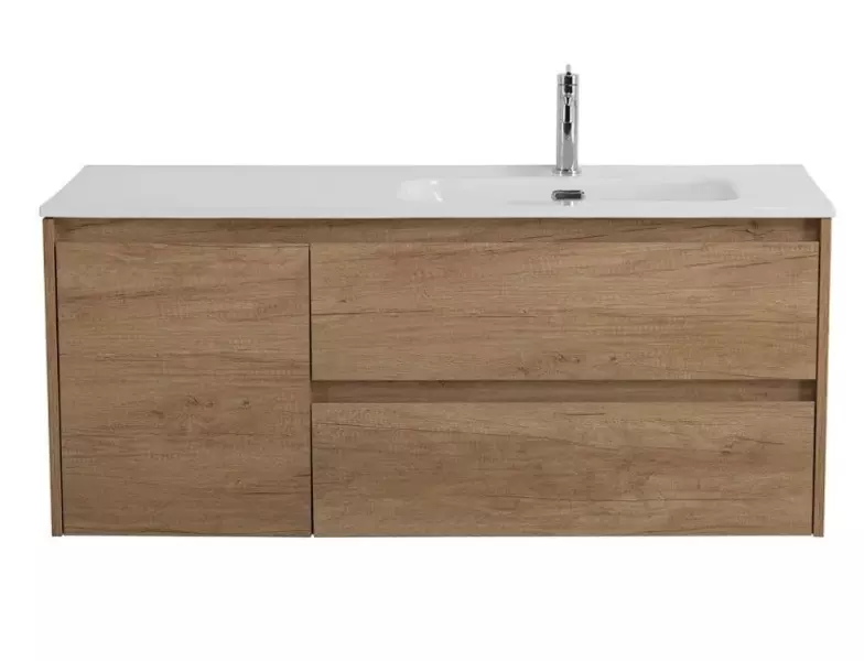 

Тумба с раковиной «Belbagno» Kraft 120 (121/46 BB1200ETL-R) подвесная Rovere Nebrasca Nature правая