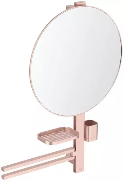 

Штанга с аксессуарами «Ideal Standard» ALu+ BD587RO на стену розовая