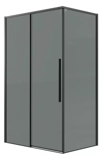 

Душевой угол-ограждение «Grossman» Galaxy 120.K33.01.1170.21.10 110/70 тонированный/чёрный матовый без поддона универсальный