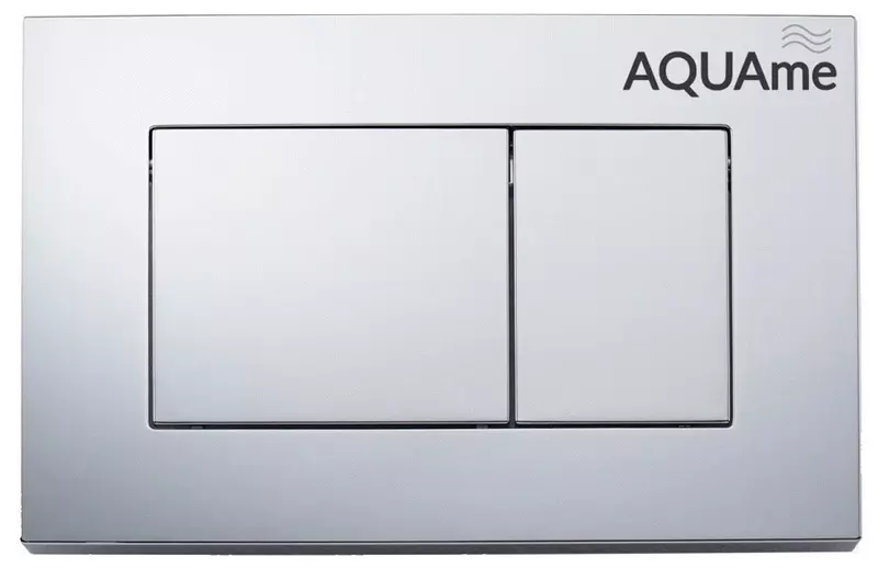 

Кнопка смыва «AQUAme» AQM4102CR пластик хром