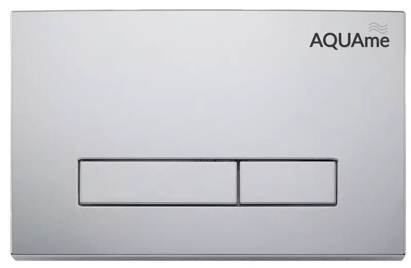 Кнопка смыва «AQUAme» AQM4103CR пластик хром - фото 1