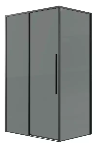 

Душевой угол-ограждение «Grossman» Galaxy 120.K33.01.1370.21.10 130/70 тонированный/чёрный матовый без поддона универсальный