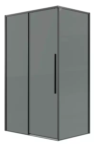 

Душевой угол-ограждение «Grossman» Galaxy 120.K33.01.1490.42.10 140/90 тонированный/графит сатин без поддона универсальный