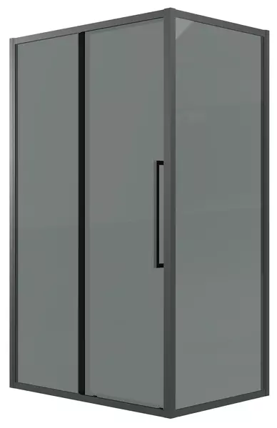 

Душевой угол-ограждение «Grossman» Cosmo 120.K33.02.1290.21.10 120/90 тонированный/чёрный матовый без поддона универсальный
