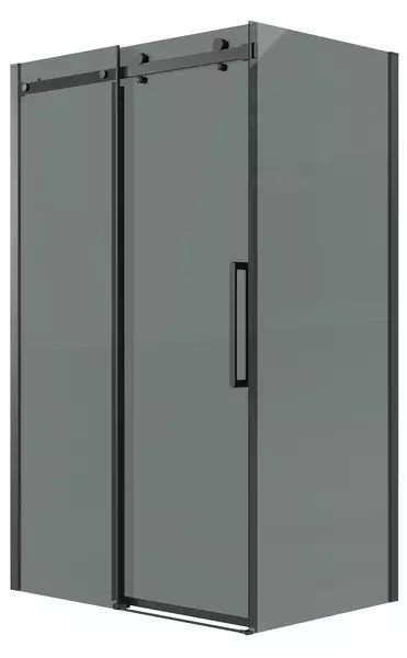 

Душевой угол-ограждение «Grossman» Classic 120.K33.04.1170.21.10 110/70 тонированный/чёрный матовый без поддона универсальный