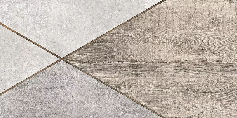 

Настенная плитка «Azori» Global Geometry Matt. 63х31,5 СК000042584 серый
