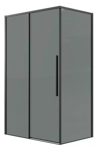 

Душевой угол-ограждение «Grossman» Galaxy 120.K33.01.1070.21.10 100/70 тонированный/чёрный матовый без поддона универсальный