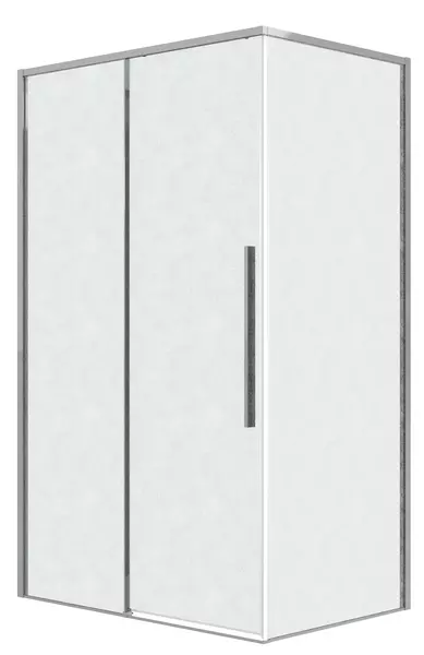 

Душевой угол-ограждение «Grossman» Galaxy 120.K33.01.1170.10.02 110/70 шиншилла/хром без поддона универсальный