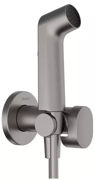 

Внешняя часть смесителя «Hansgrohe» Bidette 29232340 шлифованный чёрный хром