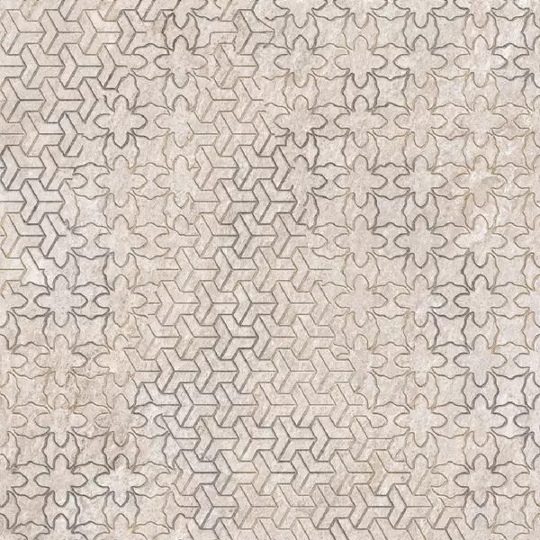 

Декор «Vitra» Quarstone Пэчворк Matt. 60х60 K951843R0001VTEP бежевый