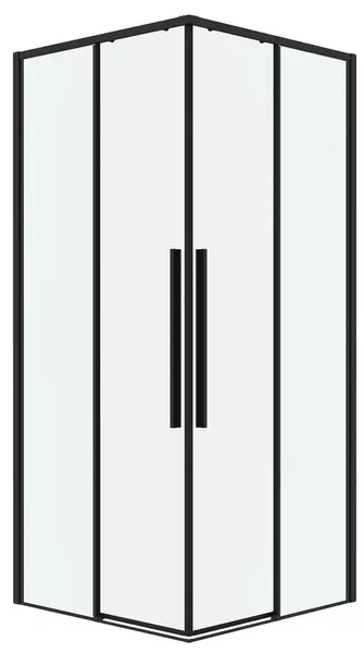 Душевой угол-ограждение Grossman Galaxy 300K330110102100 100100 прозрачныйчёрный матовый без поддона универсальный 33900₽