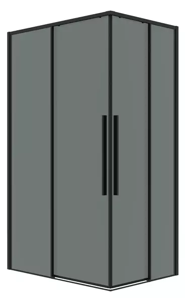 Душевой угол-ограждение Grossman Galaxy 300K330180702110 8070 тонированныйчёрный матовый без поддона универсальный 16200₽