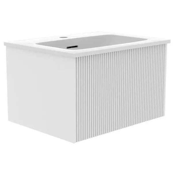 

Тумба с раковиной «La Fenice» Terra 60 (Flat 60 254363) подвесная Bianca